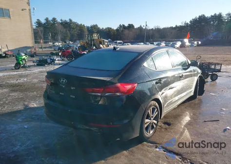 2018 Hyundai Elantra Value Edition из США, поврежденный, VIN 5NPD84LFXJH348538